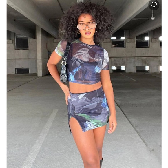 White Fox Matching Set - Picture 1 of 5